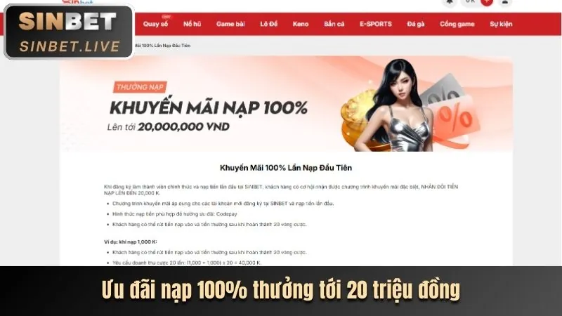 Ưu đãi chào mừng người chơi mới tại 123b cổng game